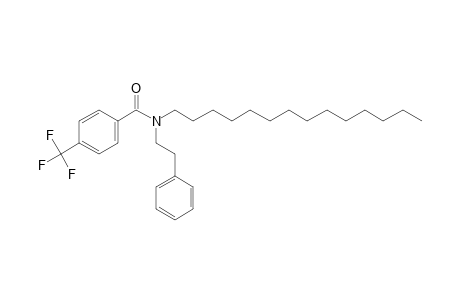 Benzamide, 4-(trifluoromethyl)-N-(2-phenylethyl)-N-tetradecyl-