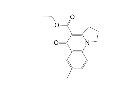 5-keto-7-methyl-2,3-dihydro-1H-pyrrolo[1,2-a]quinoline-4-carboxylic acid ethyl ester