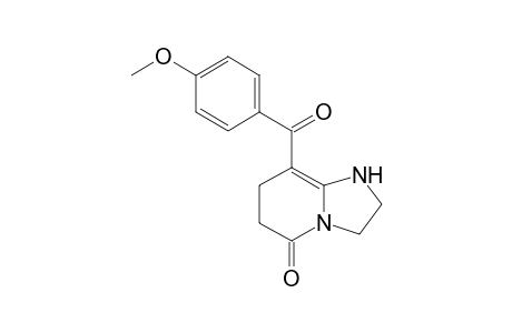 8-(4-Methoxybenzoyl)-2,3,6,7-tetrahydro-1H-imidazo[1,2-a]pyridin-5-one