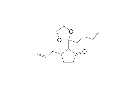 3-ALLYL-2-[2-(BUT-3-ENYL)-1,3-DIOXOLAN-2-YL]-CYCLOPENTANONE