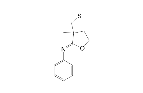 3-METHYL-2-PHENYLIMINO-3-SULFANYL-METHYL-OXOLANE