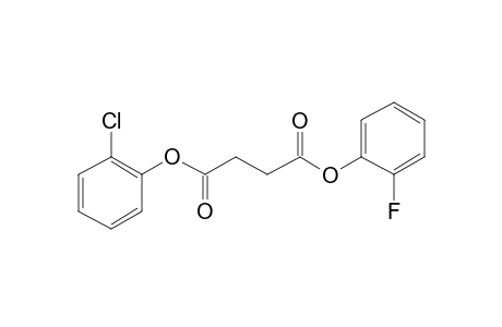 Succinic acid, 2-fluorophenyl 2-chlorophenyl ester