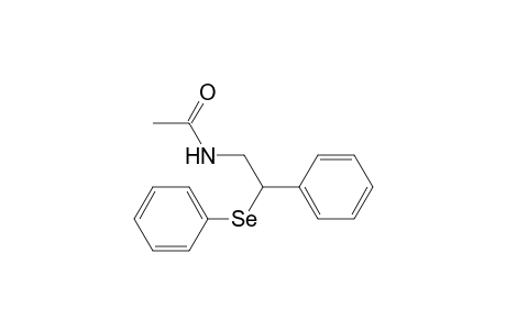 N-[2-Phenyl-2-(phenylseleno)ethyl]acetamide