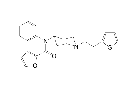 N-Phenyl-N-(1-[2-(thiophen-2-yl)ethyl]-piperidin-4-yl)furan-2-carboxamide
