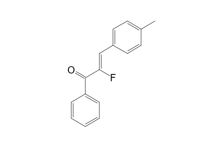 .alpha.-Fluoro-(p-methyl)chalcone
