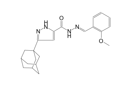 1H-pyrazole-5-carboxylic acid, 3-tricyclo[3.3.1.1~3,7~]dec-1-yl-, 2-[(E)-(2-methoxyphenyl)methylidene]hydrazide