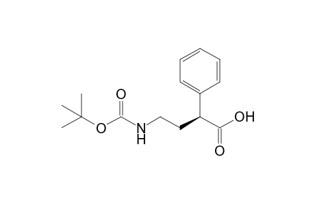 (2S)-4-(tert-butoxycarbonylamino)-2-phenyl-butyric acid