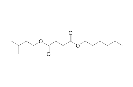 Succinic acid, hexyl 3-methylbutyl ester