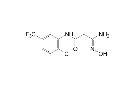 2'-chloro-5'-(trifluoromethyl)malonanilidoamidoxime