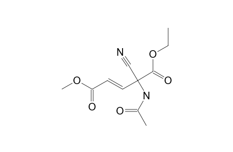 5-ETHYL-1-METHYL-(E)-4-(ACETYLAMINO)-4-CYANO-2-PENTENEDIONATE
