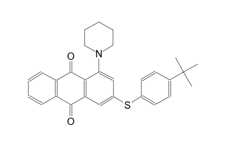 9,10-anthracenedione, 3-[[4-(1,1-dimethylethyl)phenyl]thio]-1-(1-piperidinyl)-