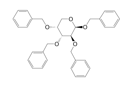 Tetrabenzyl-.beta.-D-arabinopyranose