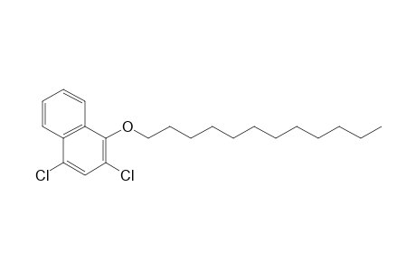 2,4-Dichloronaphth-1-yl dodecyl ether