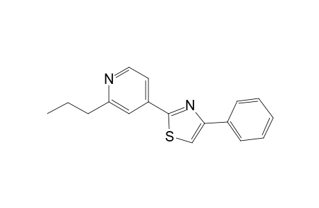 4-(4-Phenyl-1,3-thiazol-2-yl)-2-propylpyridine
