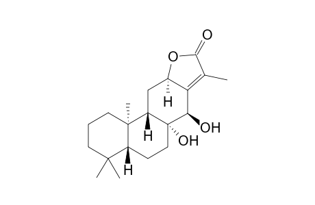 Ent-8-.alpha.,14-.beta.-Dihydroxy-13(15)-ene-16(12-.alpha.)-abietanolide