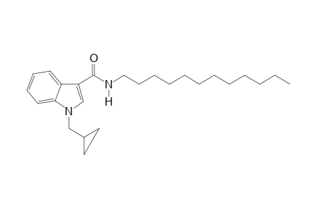 1-(Cyclopropylmethyl)-N-dodecyl-1H-indole-3-carboxamide