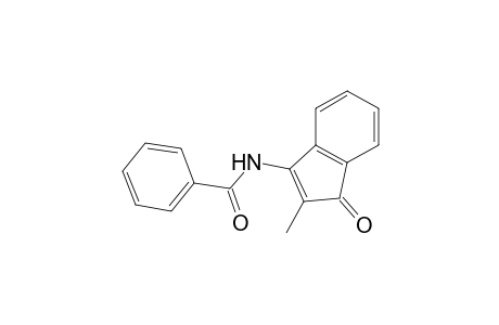 3-(benzoylamino)-2-methyl-1H-inden-1-one