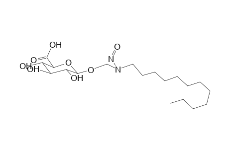 N-Nitroso-dodecylaminomethyl-b-d-glucuronide
