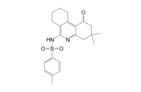 N-(1-keto-3,3-dimethyl-2,4,7,8,9,10-hexahydrophenanthridin-6-yl)-4-methyl-benzenesulfonamide