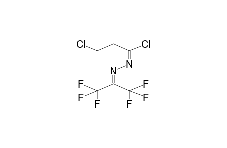 2-[1-(TRIFLUOROMETHYL)-2,2,2-TRIFLUOROETHYLIDENEHYDRAZONO]-1,3-DICHLOROPROPANE