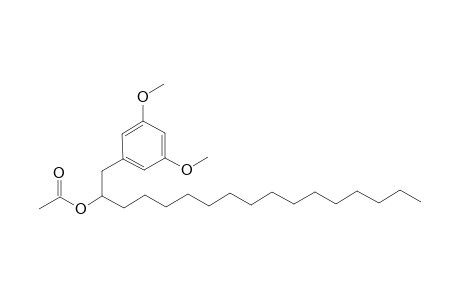 1-(3,5-Dimethoxyphenyl)heptadecan-2-yl acetate
