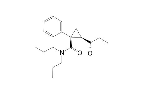 (1S,2R)-1-PHENYL-2-[(S)-1-HYDROXYPROPYL]-N,N-DIPROPYLCYCLOPROPANECARBOXAMIDE