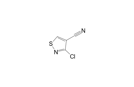 3-Chloroisothiazole-4-carbonitrile