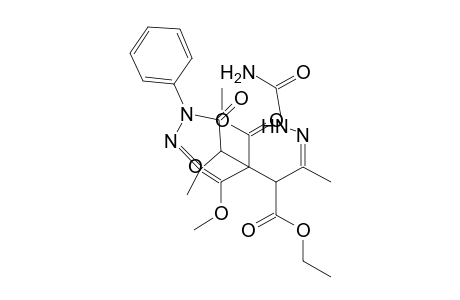 1,1-Dimethyl 2-ethyl 3-[2-(Aminocarbonyl)hydrazono]-1-(3-methyl-5-oxo-1-phenyl-4,5-dihydro-1H-pyrazol-4-yl)butane-1,1,2-tricarboxylate