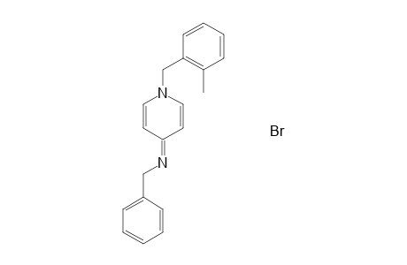N-Benzyl-N-(1-(2-methylbenzyl)-4(1H)-pyridinylidene)amine