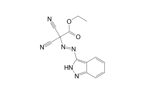 Ethyl 2,2-dicyano-2-[(in3azol-5'-yl)azo]acetate