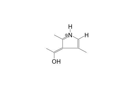 3-ACETYL-2,4-DIMETHYLPYRROL, PROTONATED