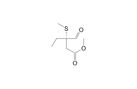 Methyl S-(-)-3-Formyl-3-(methylthio)pentanoate