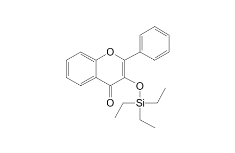 3-Hydroxyflavone, triethylsilyl ether