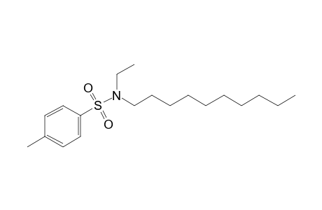 Benzenesulfonamide, 4-methyl-N-ethyl-N-decyl-