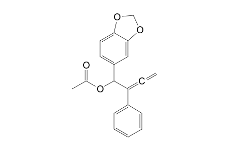 1-(Benzo[d][1,3]dioxol-5-yl)-2-phenylbuta-2,3-dienyl Acetate