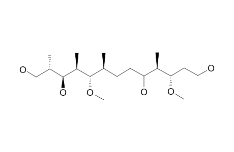 (2S,3S,4R,5S,6S,10R,11S)-5,11-dimethoxy-2,4,6,10-tetramethyltridecane-1,3,9,13-tetrol