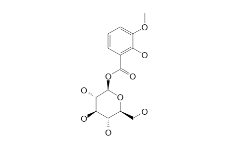 2-HYDROXY-3-METHOXYBENZOIC-ACID-GLUCOSE-ESTER