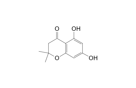 4H-1-Benzopyran-4-one, 2,3-dihydro-5,7-dihydroxy-2,2-dimethyl-