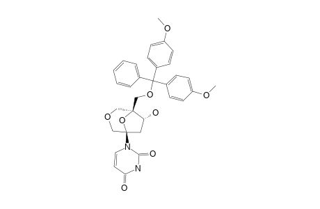 (1S,5R,6S)-5-(4,4'-DIMETHOXYTRITYLOXYMETHYL)-6-HYDROXY-1-(URACIL-1-YL)-3,8-DIOXABICYCLO-[3.2.1]-OCTANE