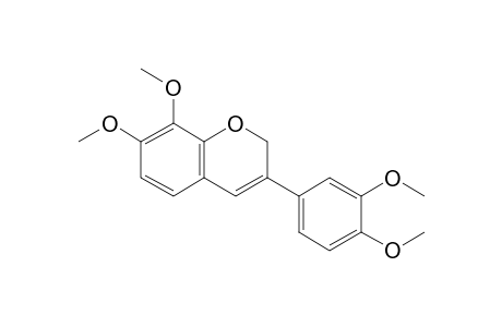 3-(3,4-dimethoxyphenyl)-7,8-dimethoxy-2H-1-benzopyran