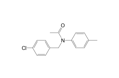 N-(4-methylphenyl)-N-(4-chlorobenzyl)acetamide