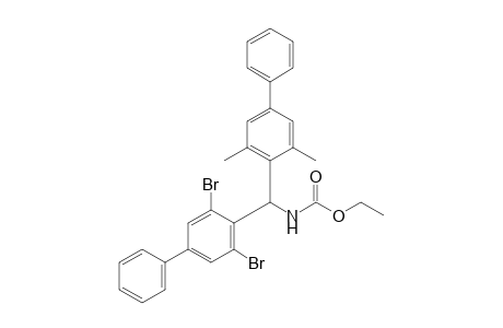 Ethyl[N-(2,6-Dibromo-4-phenylphenyl)-(2',6'-dimethyl-4'-phenylphenyl)methyl]-carbamate