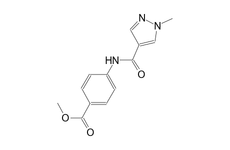 methyl 4-{[(1-methyl-1H-pyrazol-4-yl)carbonyl]amino}benzoate