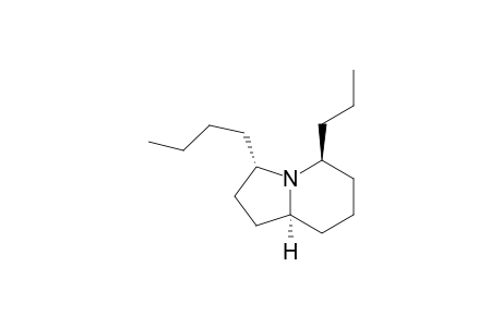 (3S,5S,8aS)-3-butyl-5-propyl-1,2,3,5,6,7,8,8a-octahydroindolizine