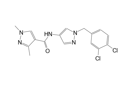 N-[1-(3,4-dichlorobenzyl)-1H-pyrazol-4-yl]-1,3-dimethyl-1H-pyrazole-4-carboxamide