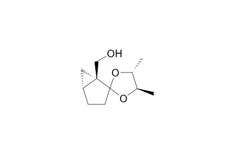 (4'R,5'R,(1S-cis)])-(+)-4',5'-Dimethylspirobicyclo[3.1.0]hexane-2,2'-[1,3]dioxolane]-1-methanol