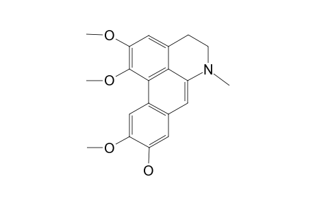 Lauroscholtzine artifact (dehydro-)