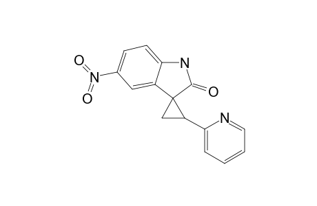 (+/-)-1,3-L-(2-PYRIDYL)-SPIRO-[CYCLOPROPANE-1,3'-(5-NITRO)-[3H]-INDOL]-2'-(1'H)-ONE