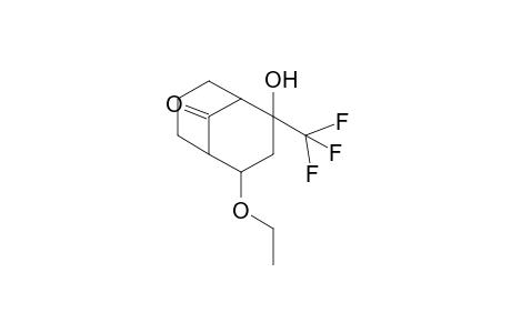 2-(Ethyloxy)-2-hydroxy-2-(trifluoromethyl)bicyclo[3.3.1]nonan-9-one
