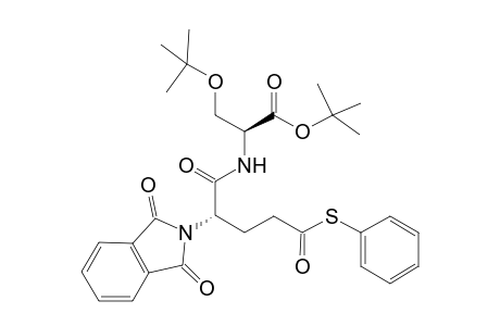 4-Phenylthiocarbonyl-2-(N-phthaloyl)-N-[1-(tert-butoxycarbonyl)-2-tert-butyloxyethyl]butanamide